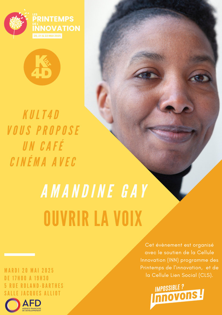 Café-cinéma avec Amandine Gay